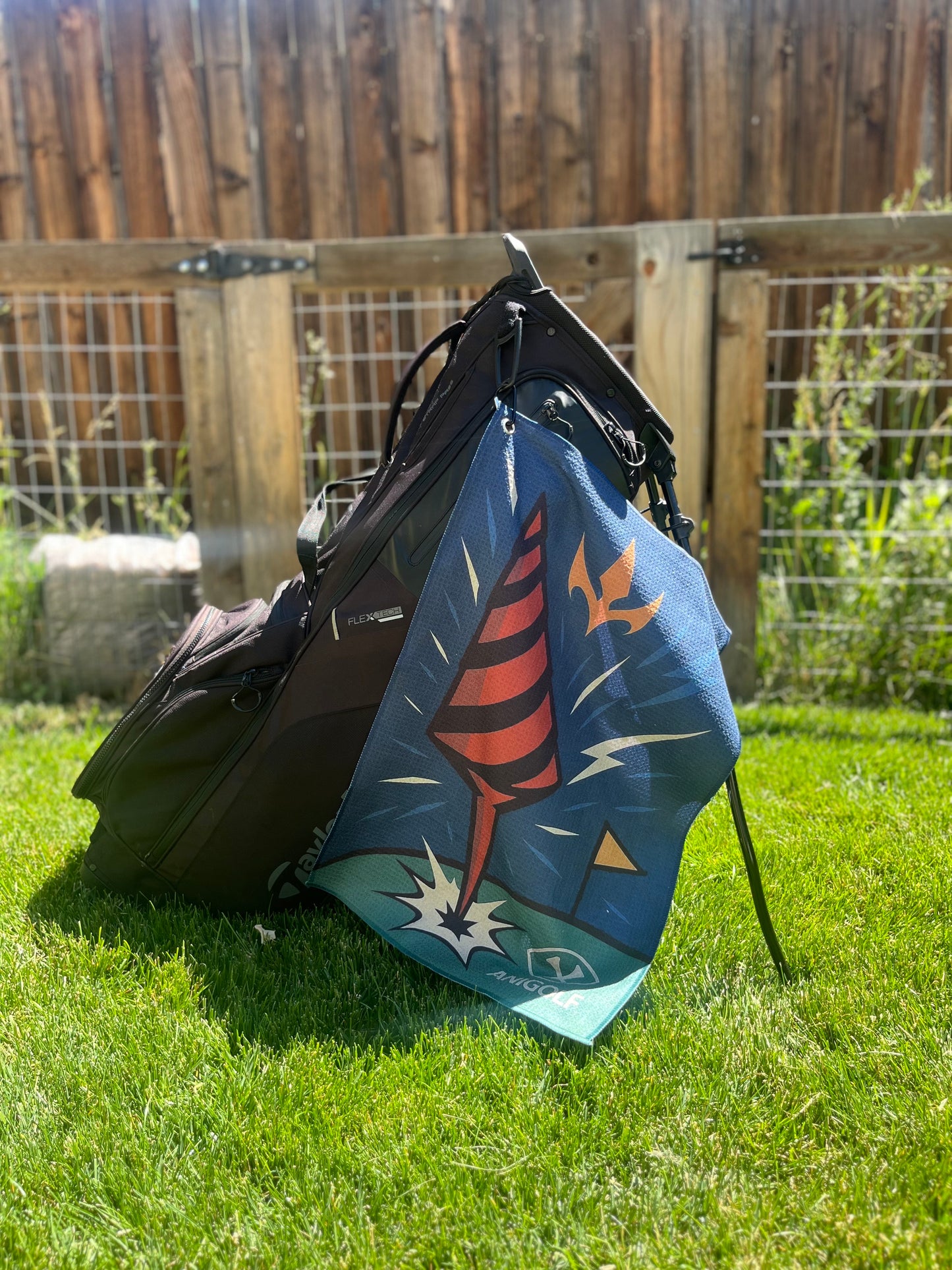Gurren Laggen Themed Golf Towel