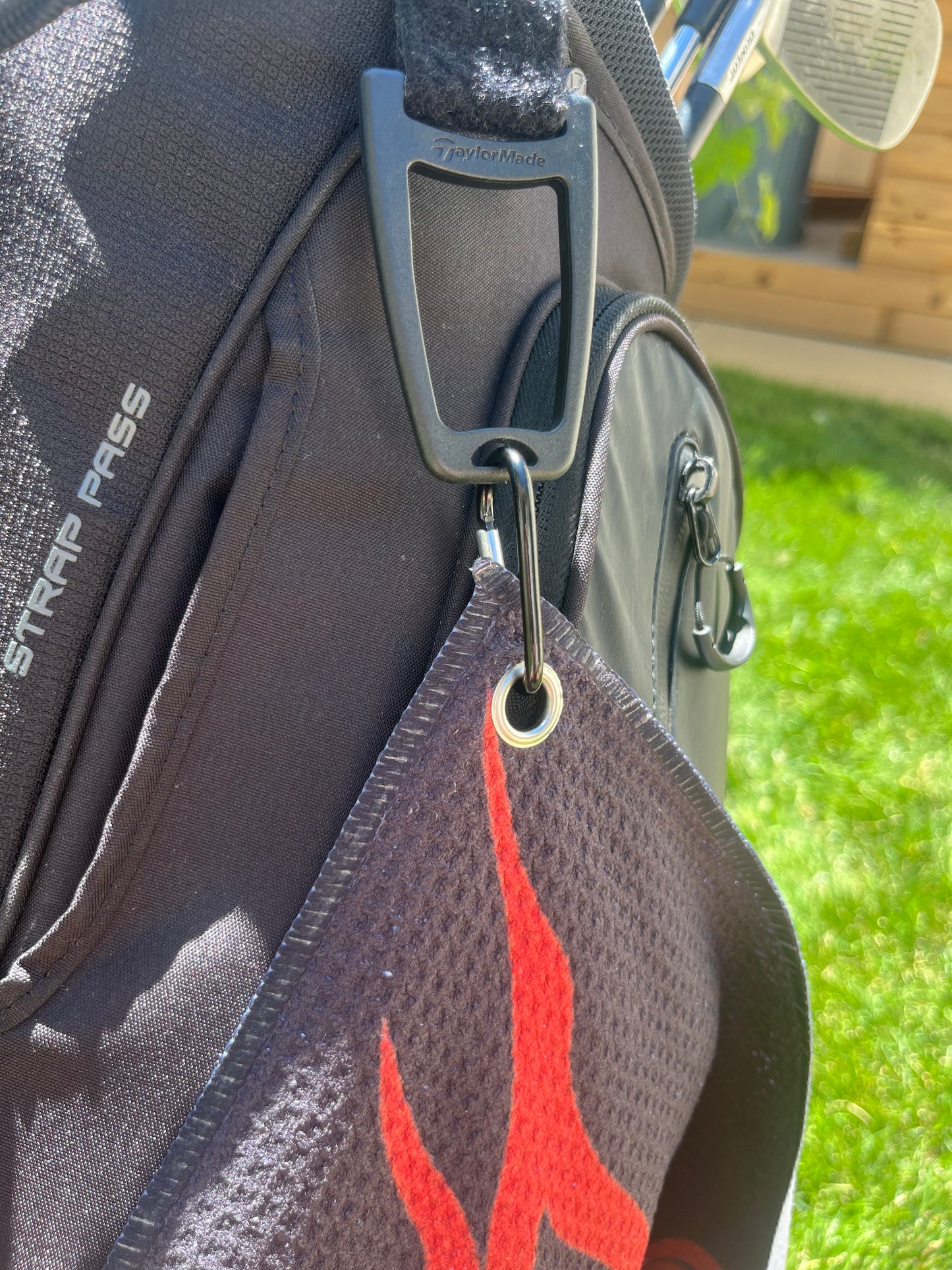 Ryuk Inspired Golf Towel Clip Photo