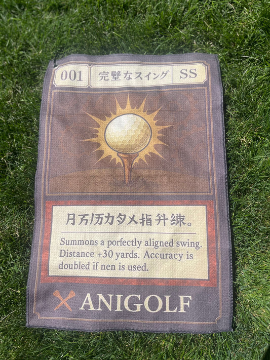 Hunter x Hunter Themed Golf Towel