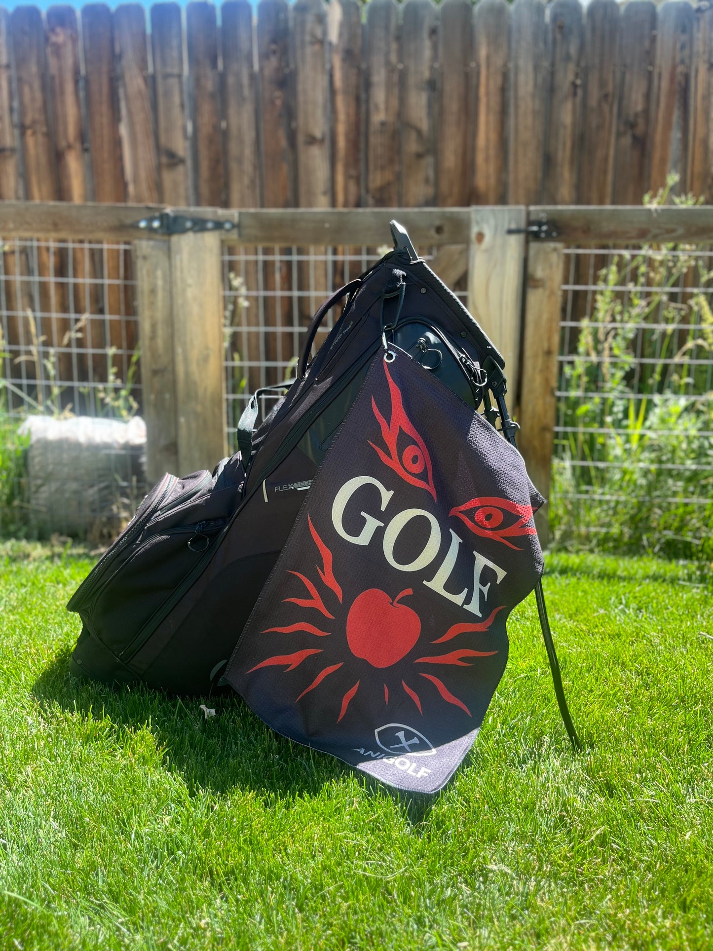 Ryuk Inspired Golf Towel Bag Photo